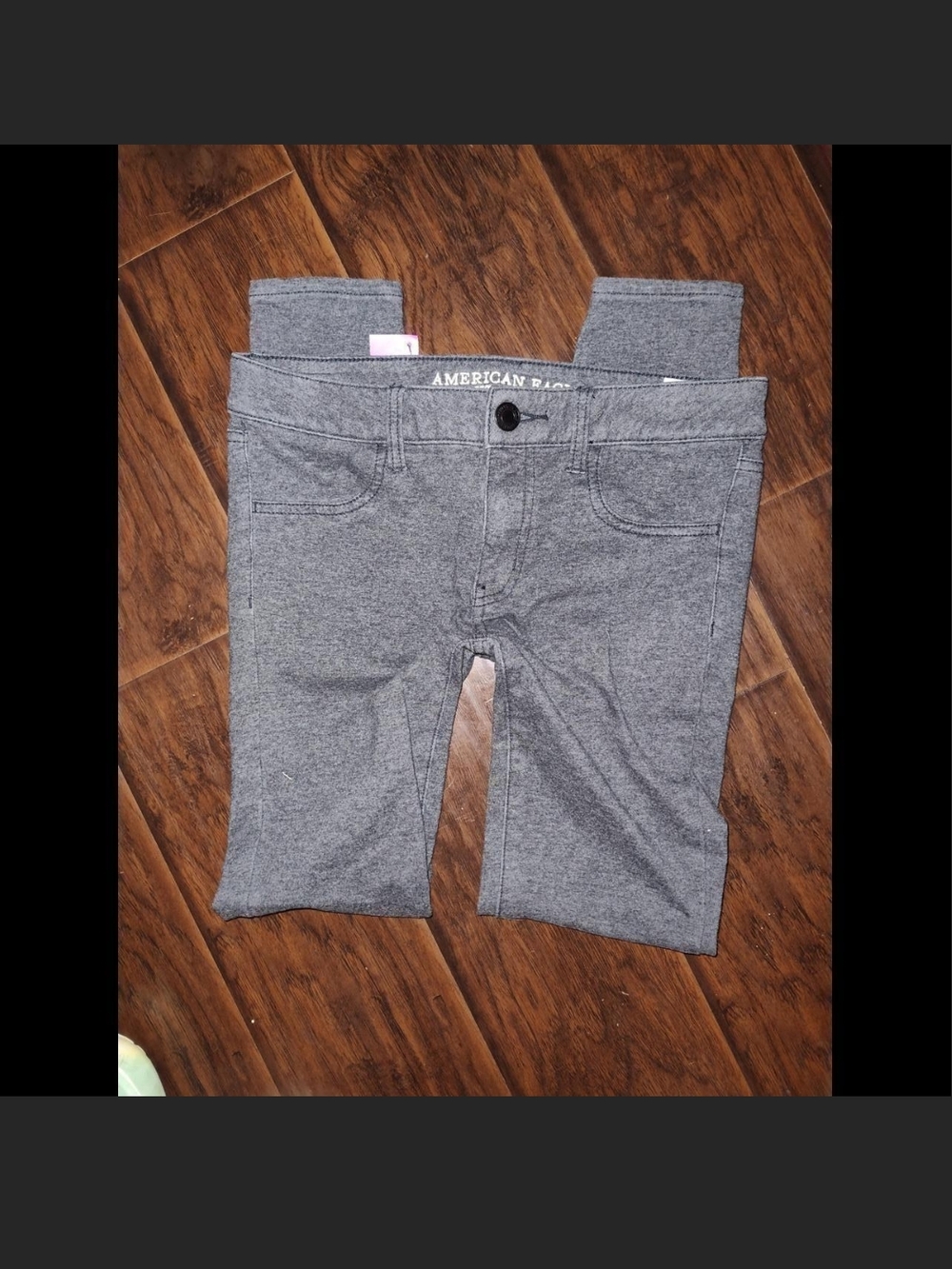 American Eagle Outfitters Gray Knit Jeggings Size 6